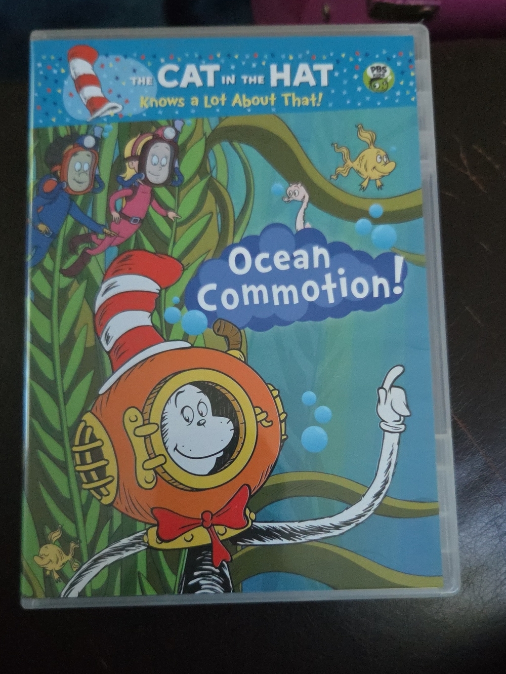 : Ocean Commotion! Kids DVD - Blue/Red